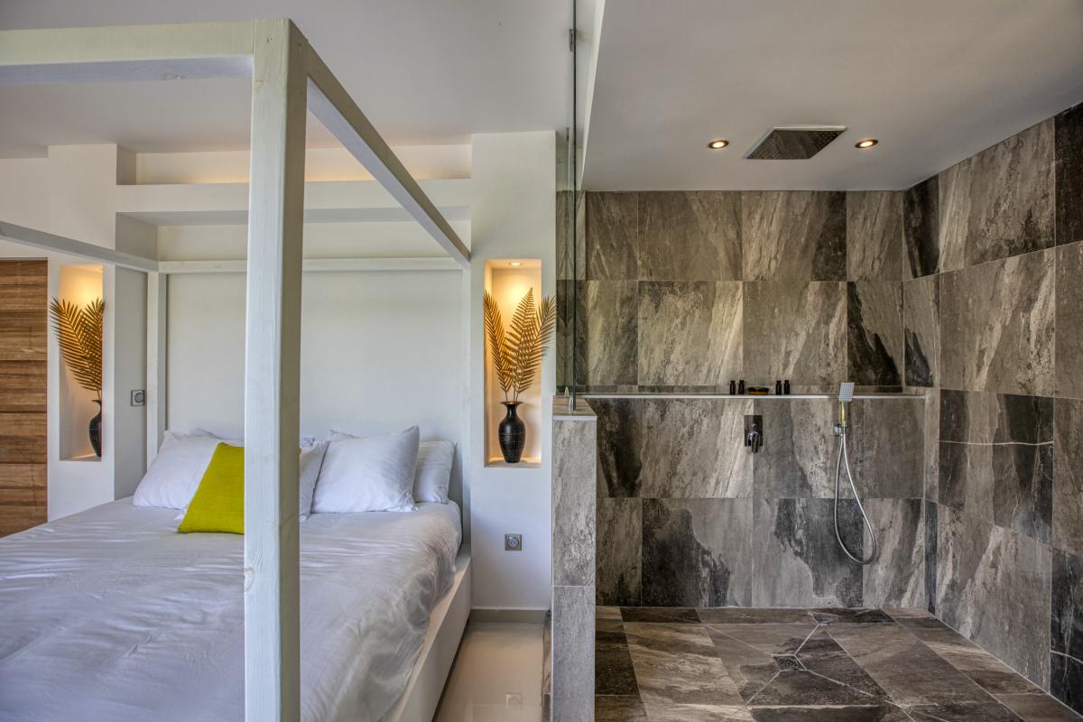 Location villa Saint Martin Terres Basses - Villa 2 chambres 4 personnes - piscine - jardin tropical - 2700m de la plage de Baie Rouge (35)